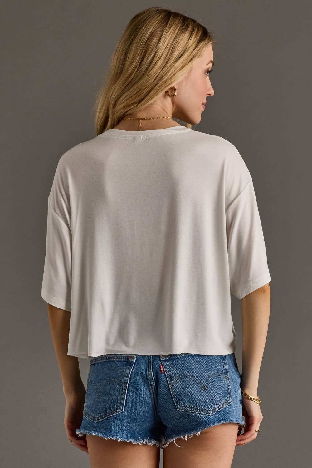 Don't Talk To Me I'm On Vacation Cropped Tee - UnLaced Boutique
