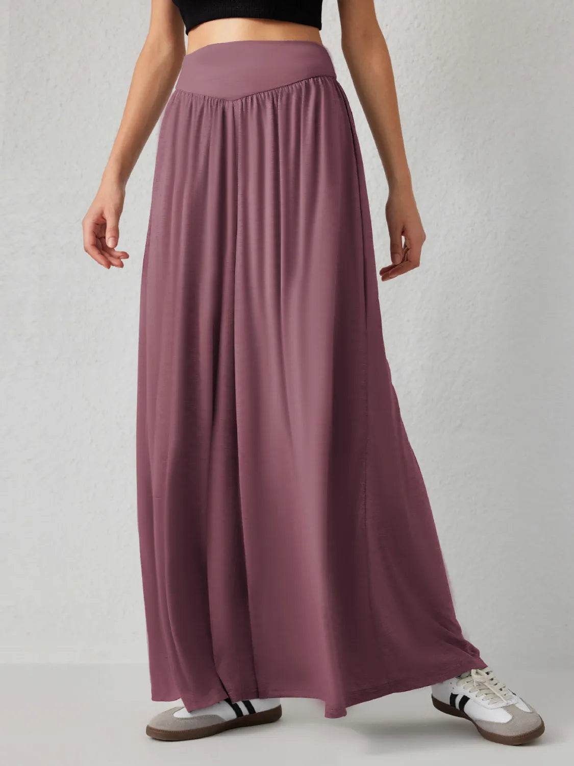 High Waist Wide Leg Pants - UnLaced Boutique