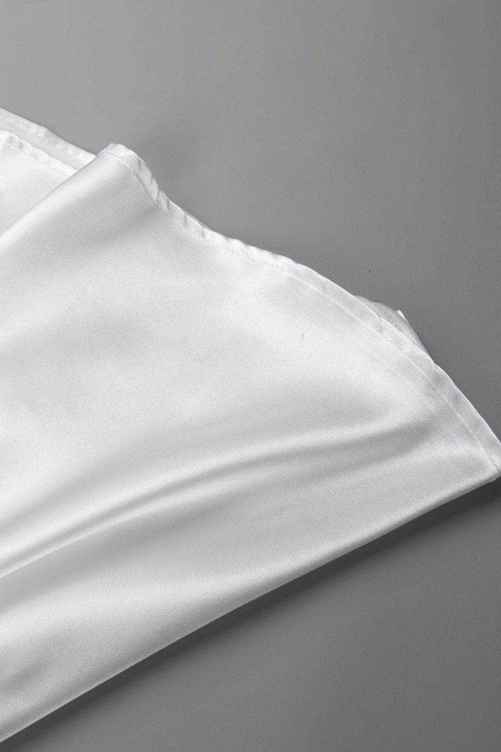 Back Elastic Waist Satin Minx Skirt - UnLaced Boutique
