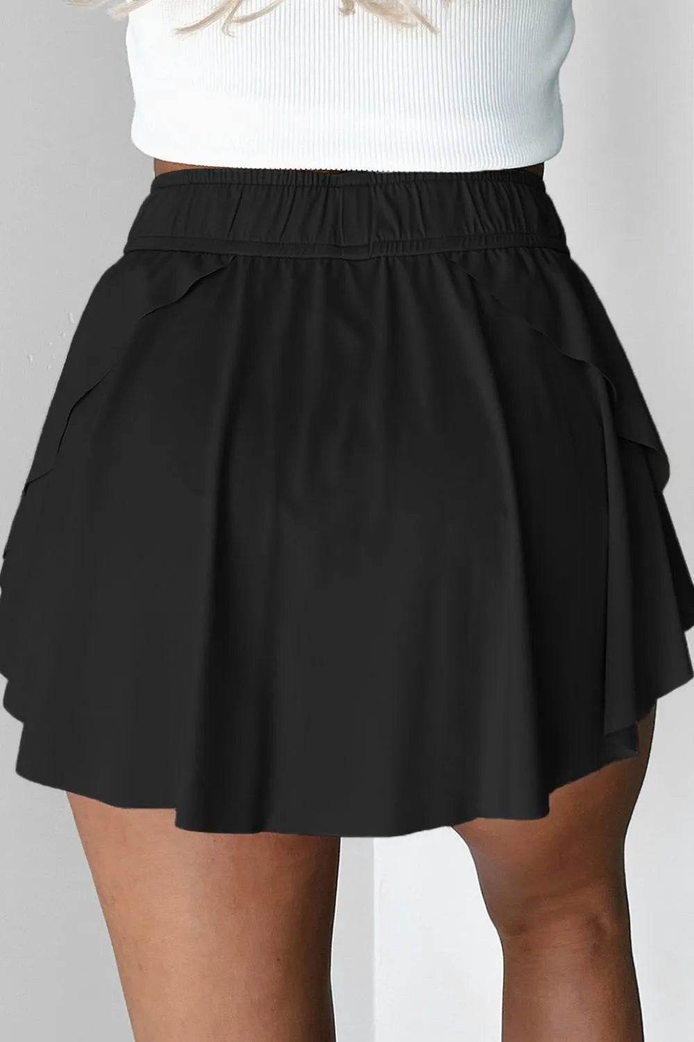 Drawstring Active Skorts - UnLaced Boutique