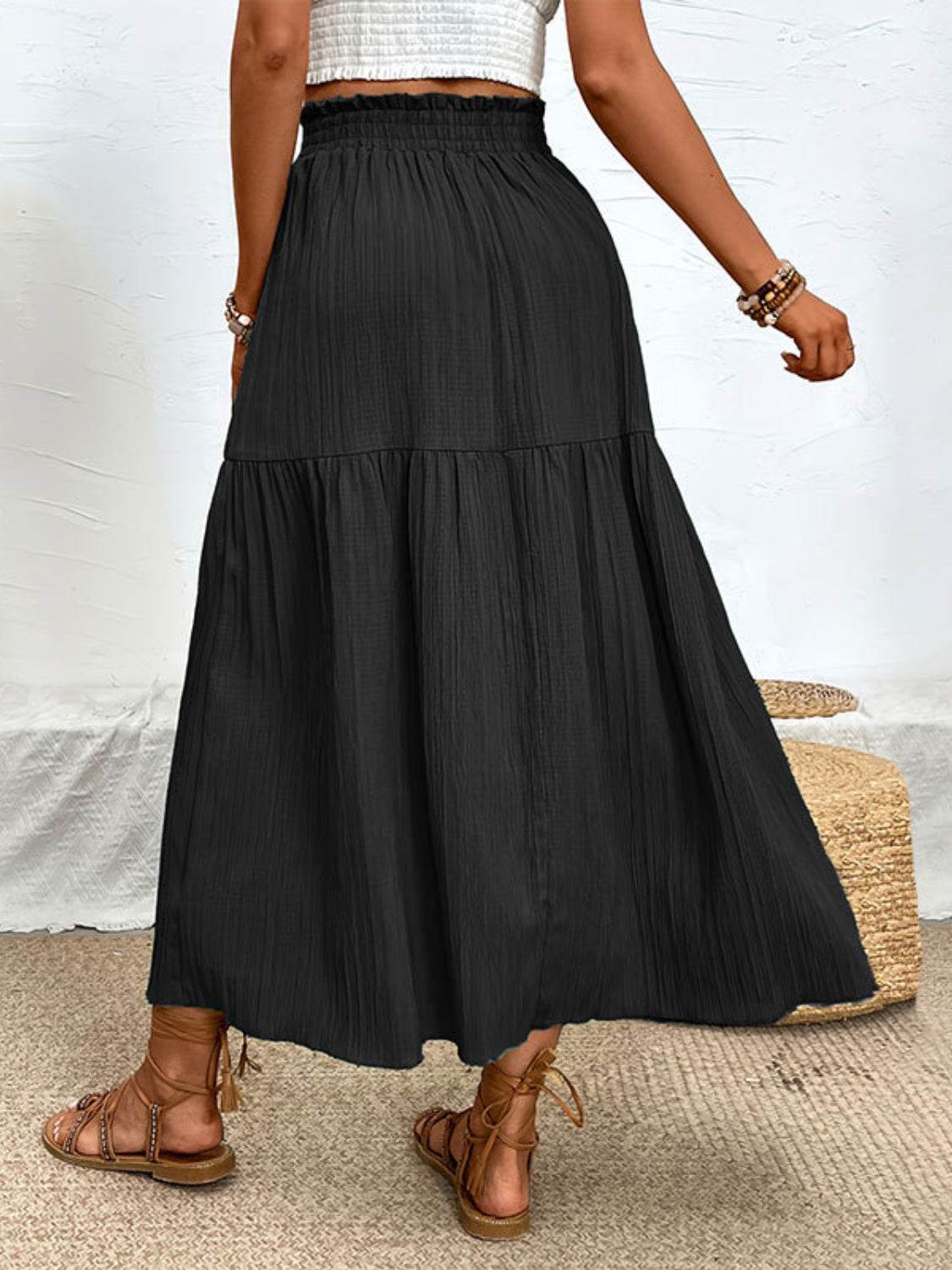 Frill Slit Skirt - UnLaced Boutique