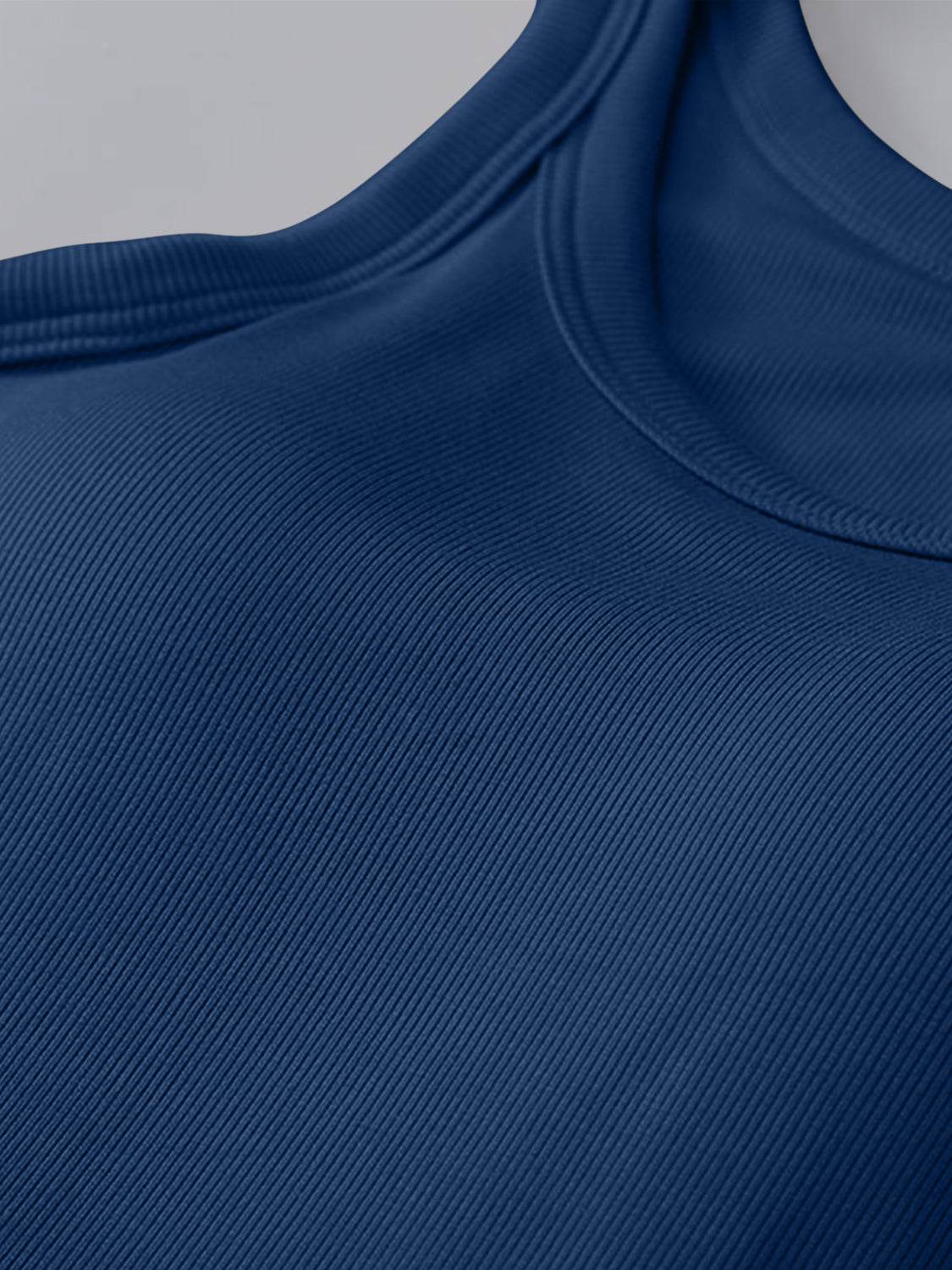 Round Neck Tank with Bra - UnLaced Boutique