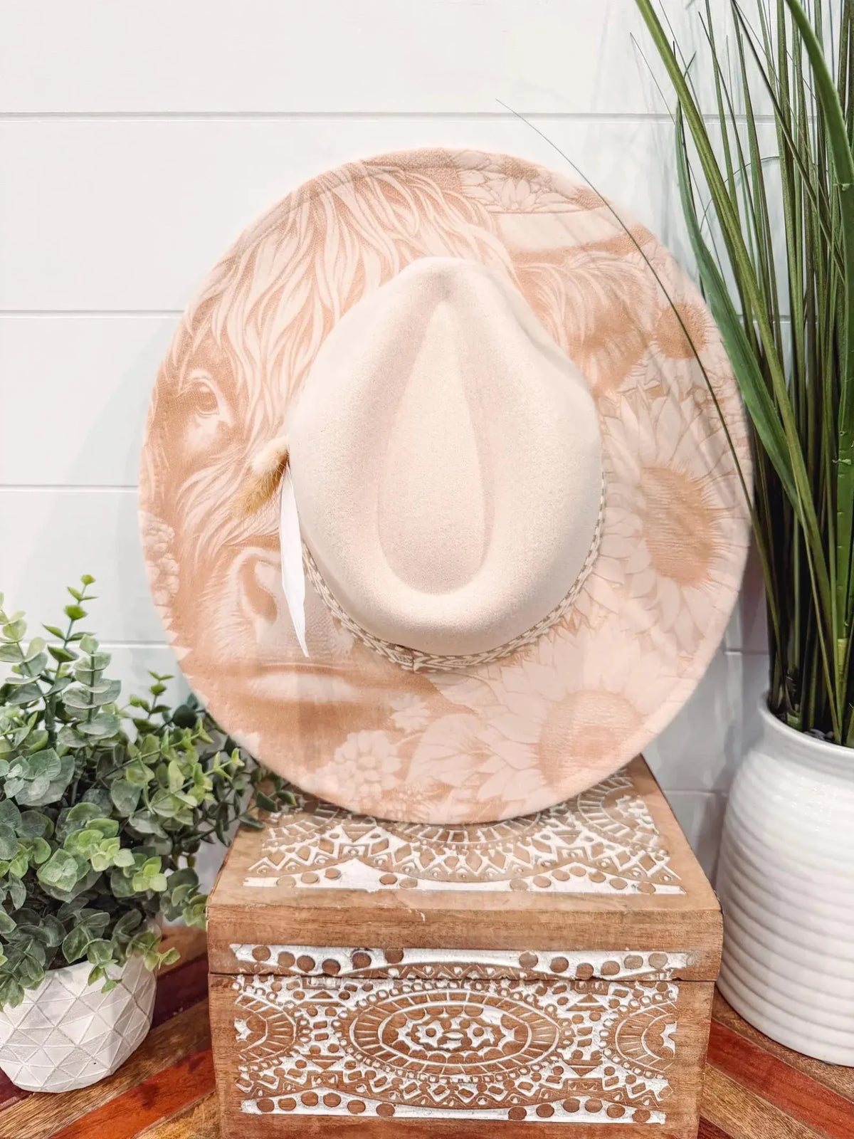 Engraved Highland Cow Hat - UnLaced Boutique