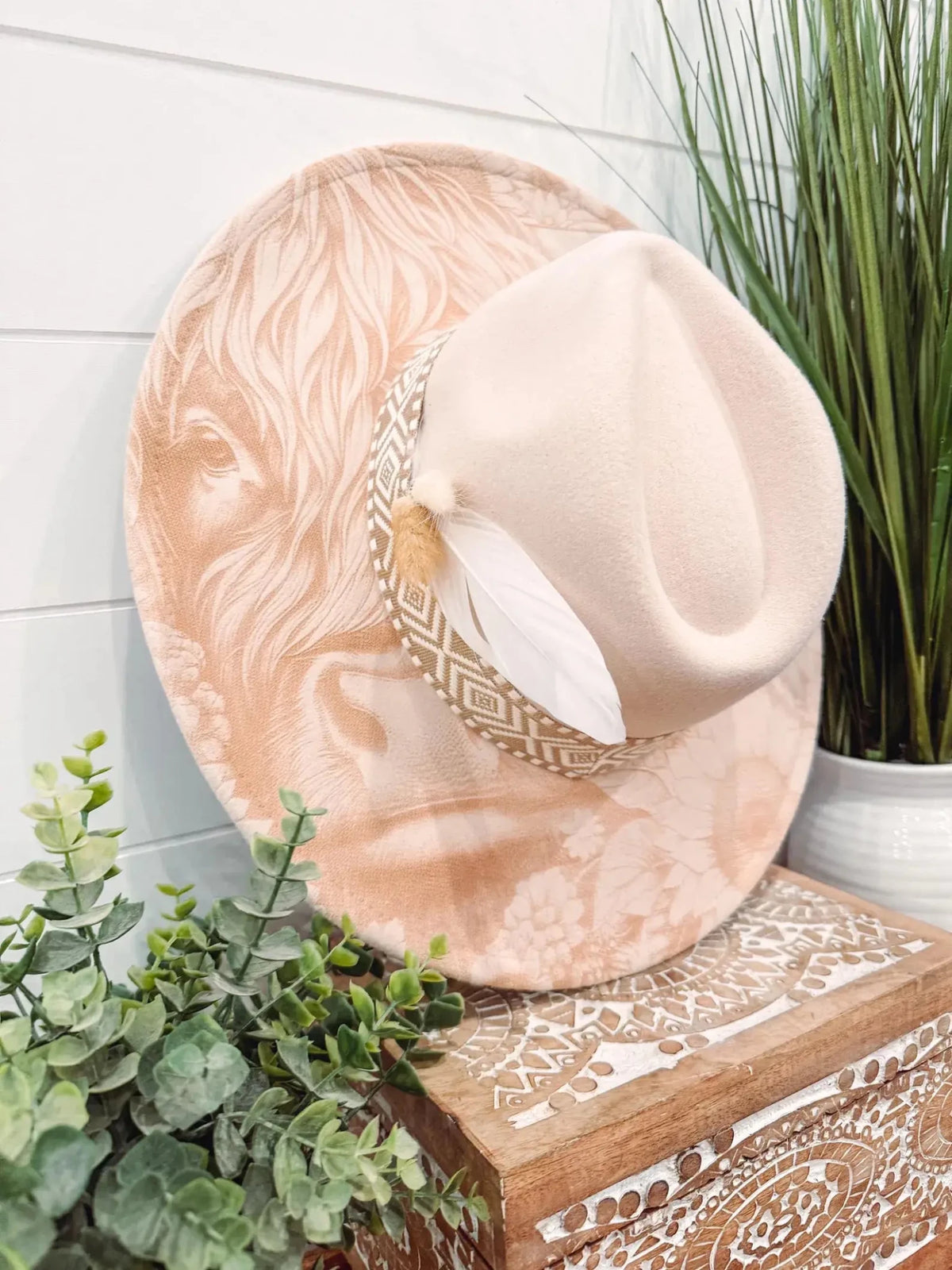 Engraved Highland Cow Hat - UnLaced Boutique