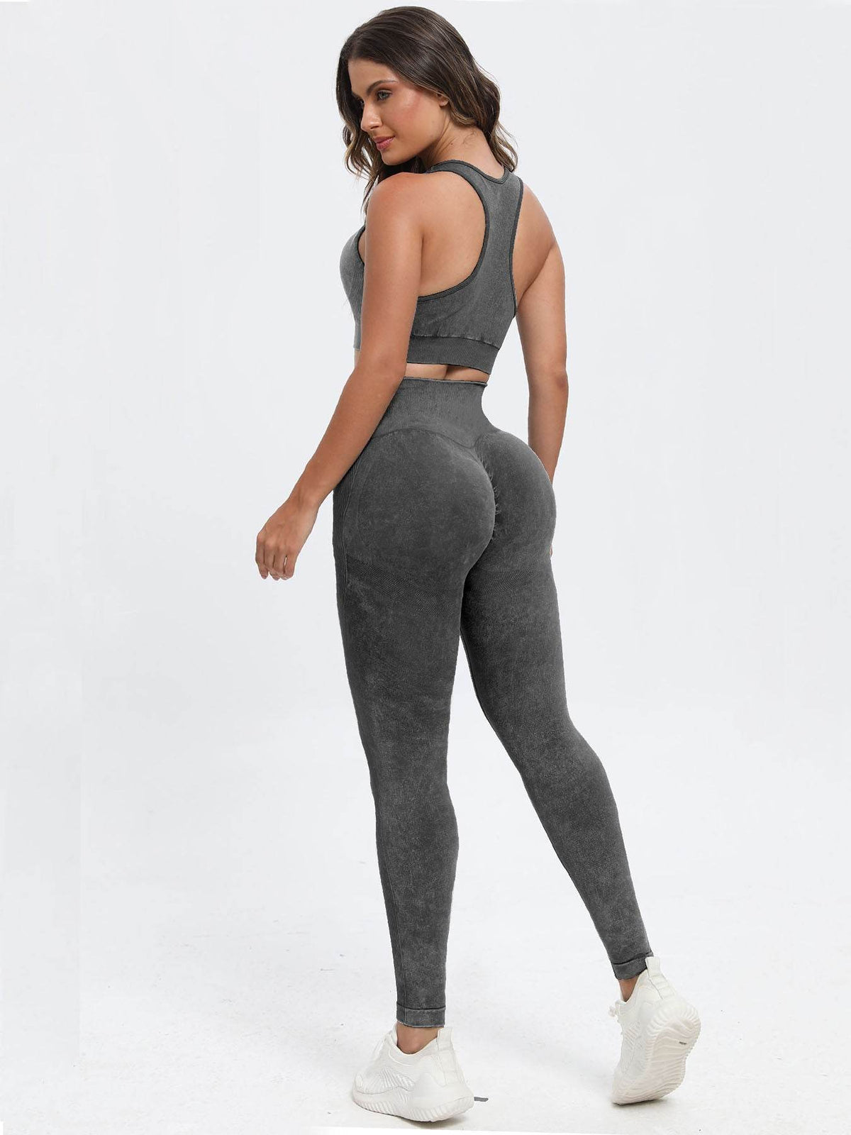 Scoop Neck Wide Strap Top and Pants Active Set - UnLaced Boutique