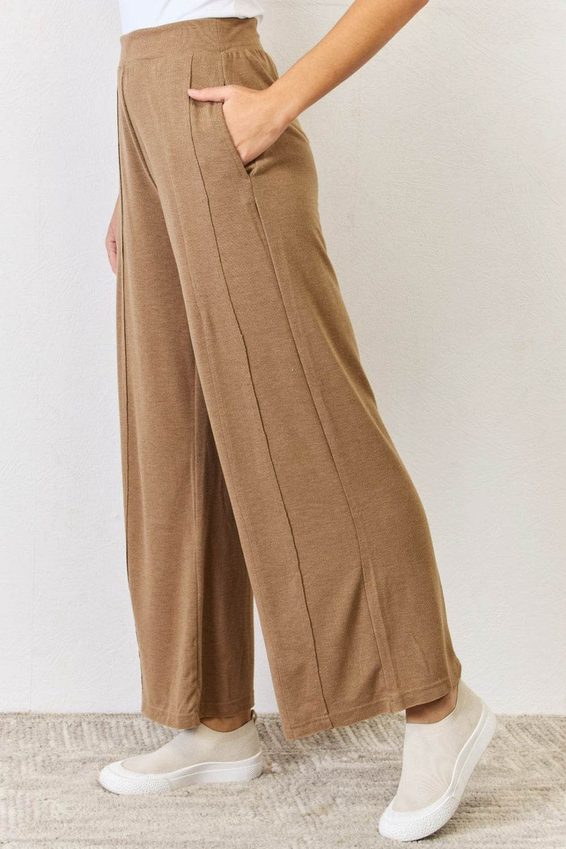 RISEN Ultra Soft Wide Leg Pants - UnLaced Boutique