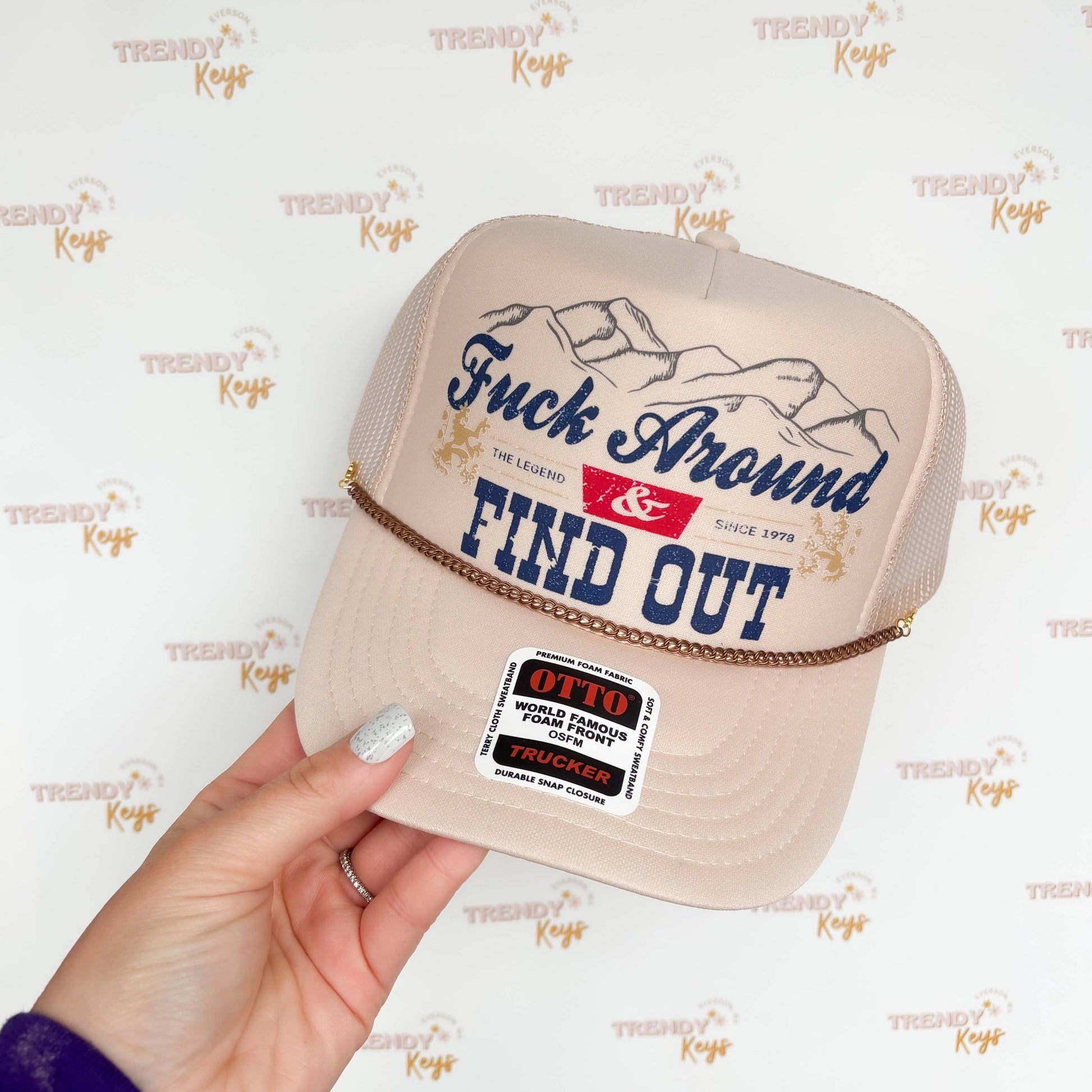 FAFO Graphic Trucker Hat - UnLaced Boutique