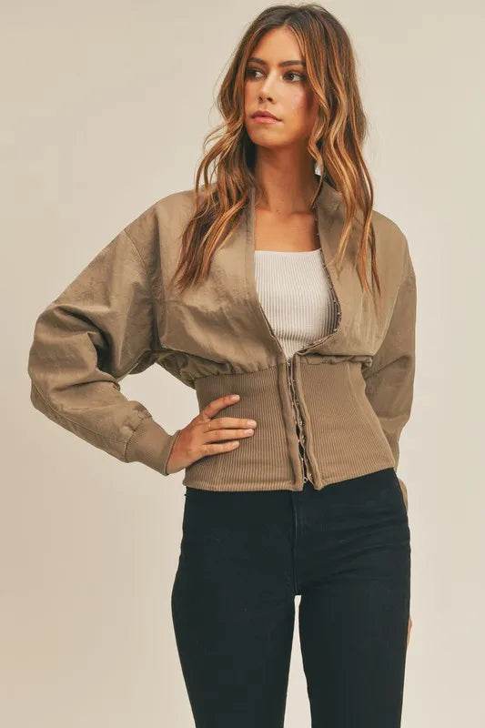 MABLE Long Sleeve Two Way Jacket - UnLaced Boutique
