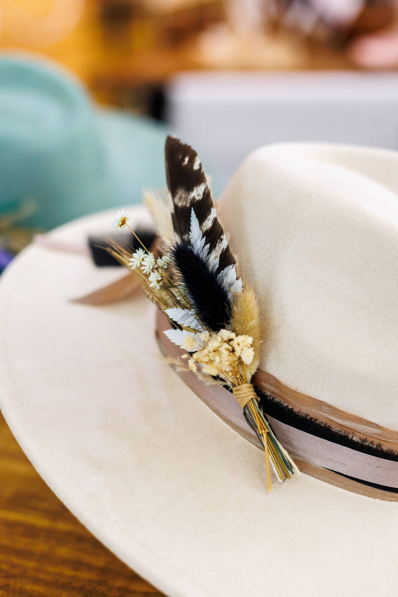 Florals and Feathers Boho Western Hat Pins Assortment - UnLaced Boutique