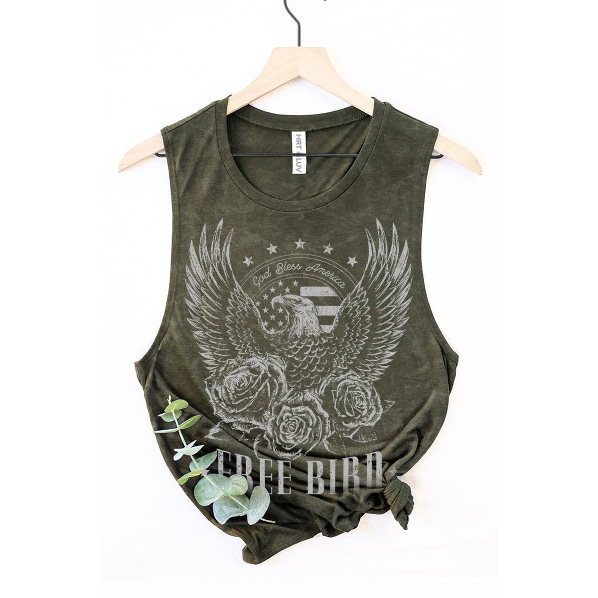 FREE BIRD GRAPHIC TANK TOP - UnLaced Boutique