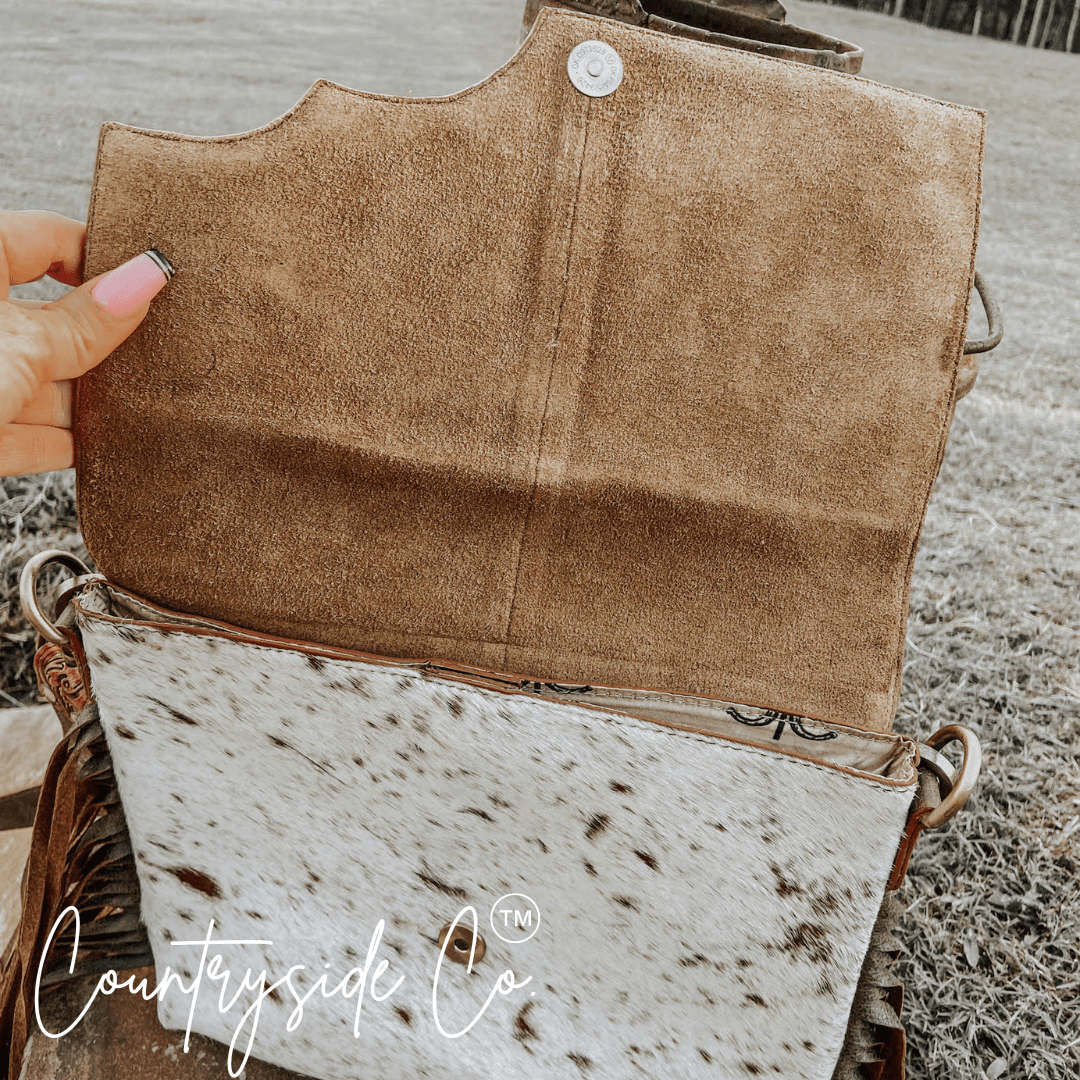 Georgia Tooled Leather Purse - UnLaced Boutique