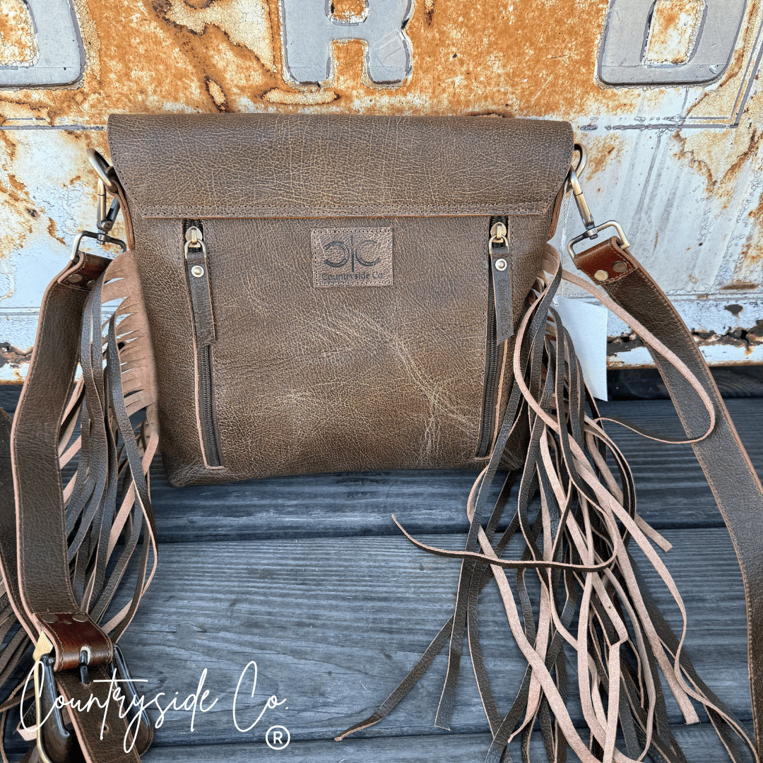 Georgia Tooled Leather Purse - UnLaced Boutique