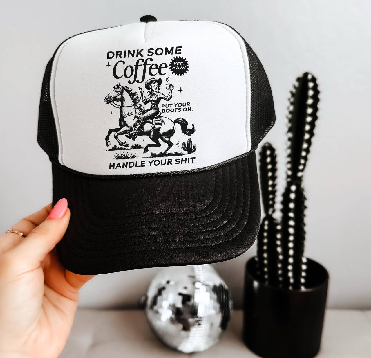 Handle Your Shit Trucker Hat - UnLaced Boutique