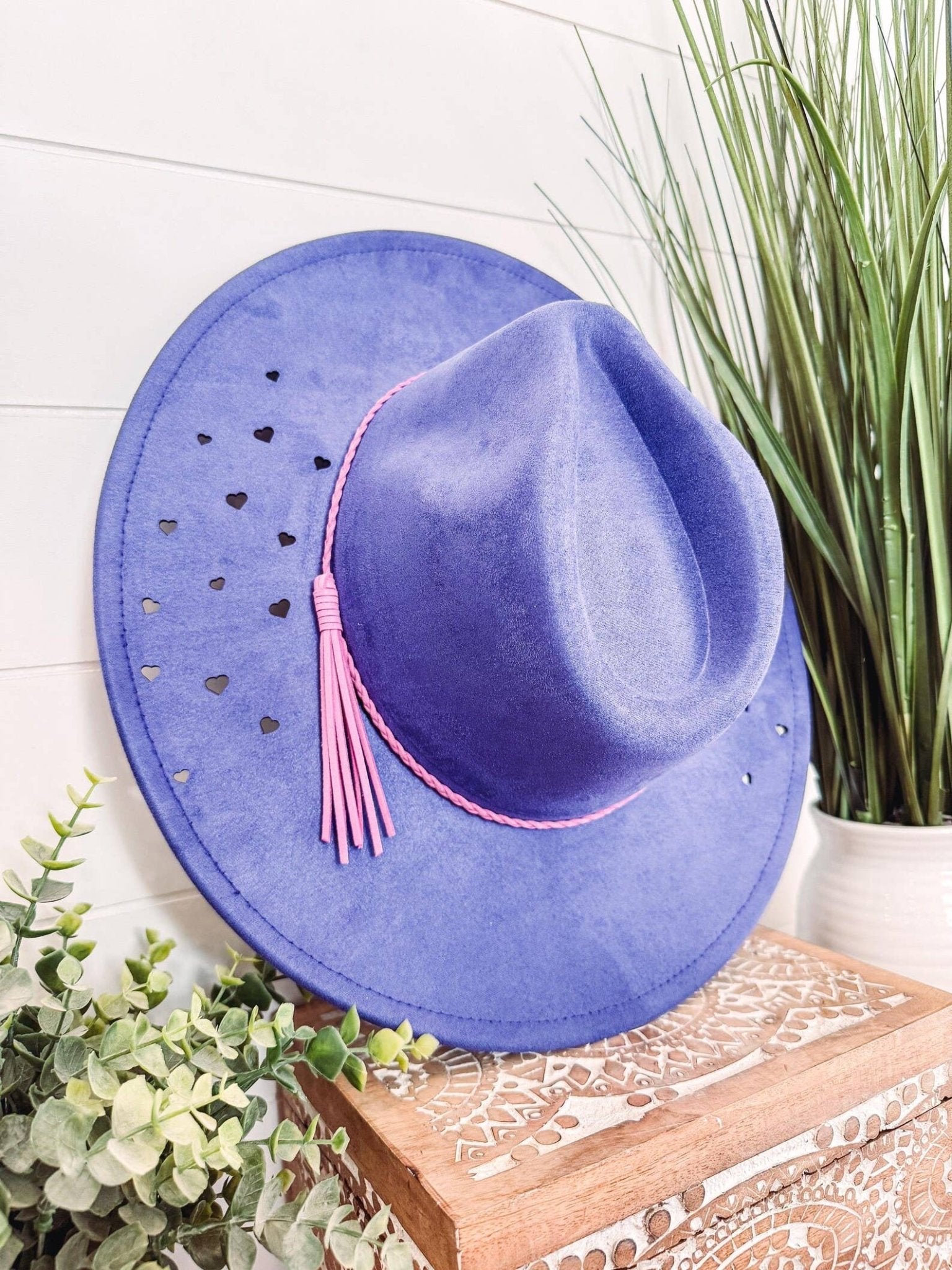 Heart Cutout Hat - UnLaced Boutique