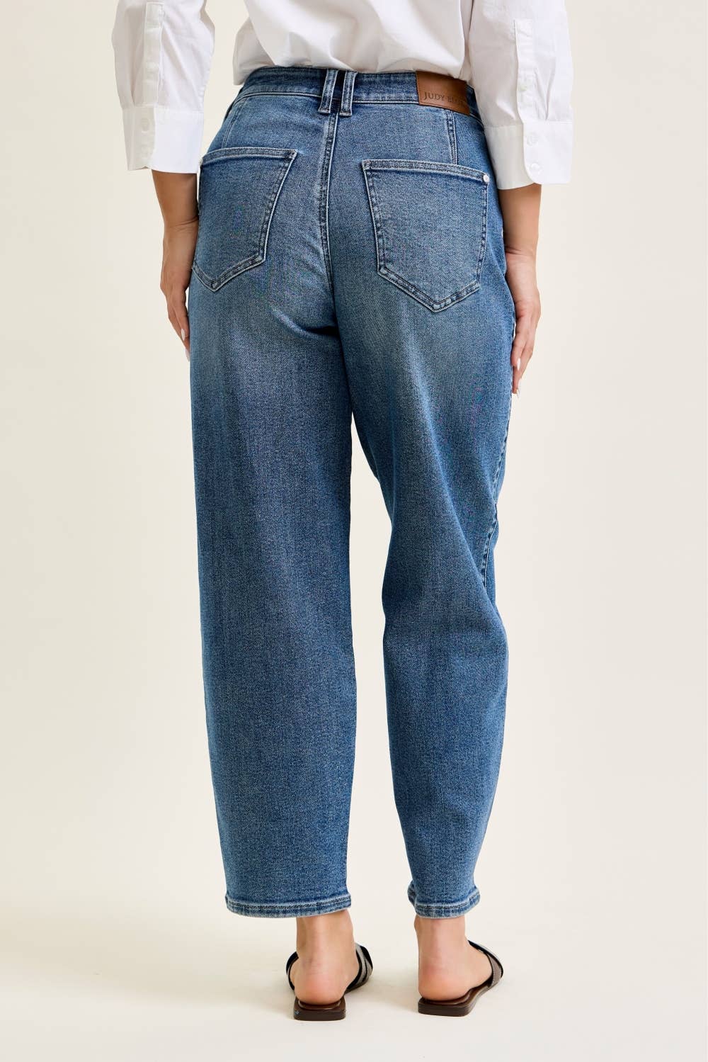 HW R.M. Barrel w/ Dart Detailing JUDY BLUE JEANS - UnLaced Boutique