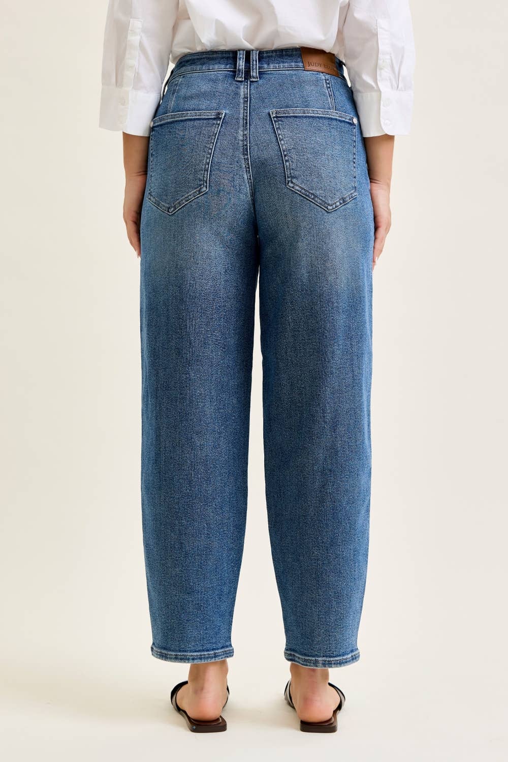 HW R.M. Barrel w/ Dart Detailing JUDY BLUE JEANS - UnLaced Boutique