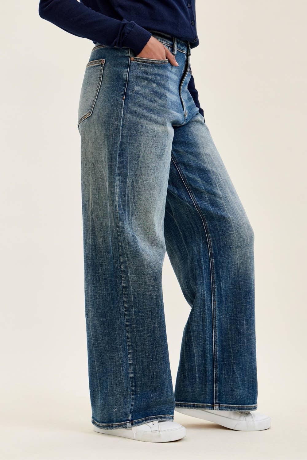 HW WILHELMINA Baggy MD Vintage Blast JUDY BLUE JEANS - UnLaced Boutique
