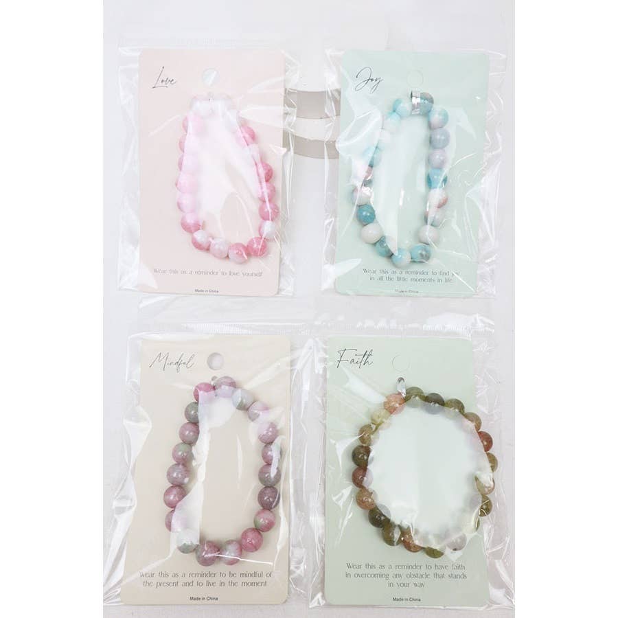 Inspirational Healing Stone Bracelets - UnLaced Boutique
