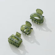 Jade Green Mini - Assorted Claw Clips - Assorted - UnLaced Boutique