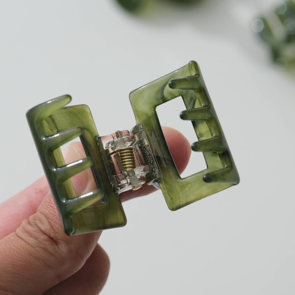 Jade Green Mini - Assorted Claw Clips - Assorted - UnLaced Boutique