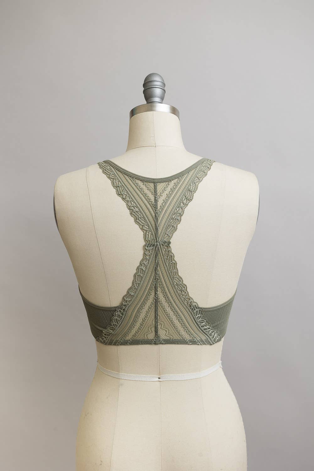 Lace Racerback Bralette - With Removable Bra Pad - UnLaced Boutique