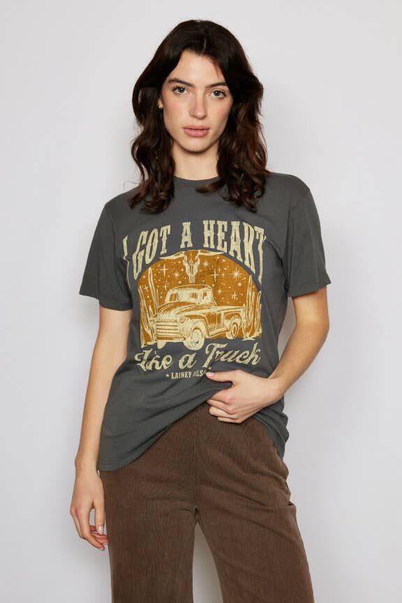 Lainey Wilson Heart Like a Truck Unisex Tee - UnLaced Boutique