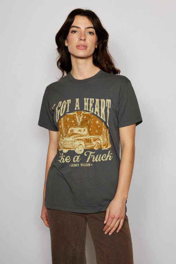 Lainey Wilson Heart Like a Truck Unisex Tee - UnLaced Boutique