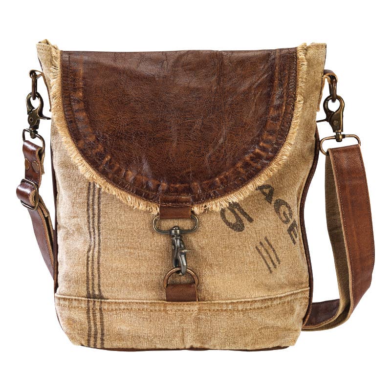 Leather Flap Shoulder Bag - UnLaced Boutique