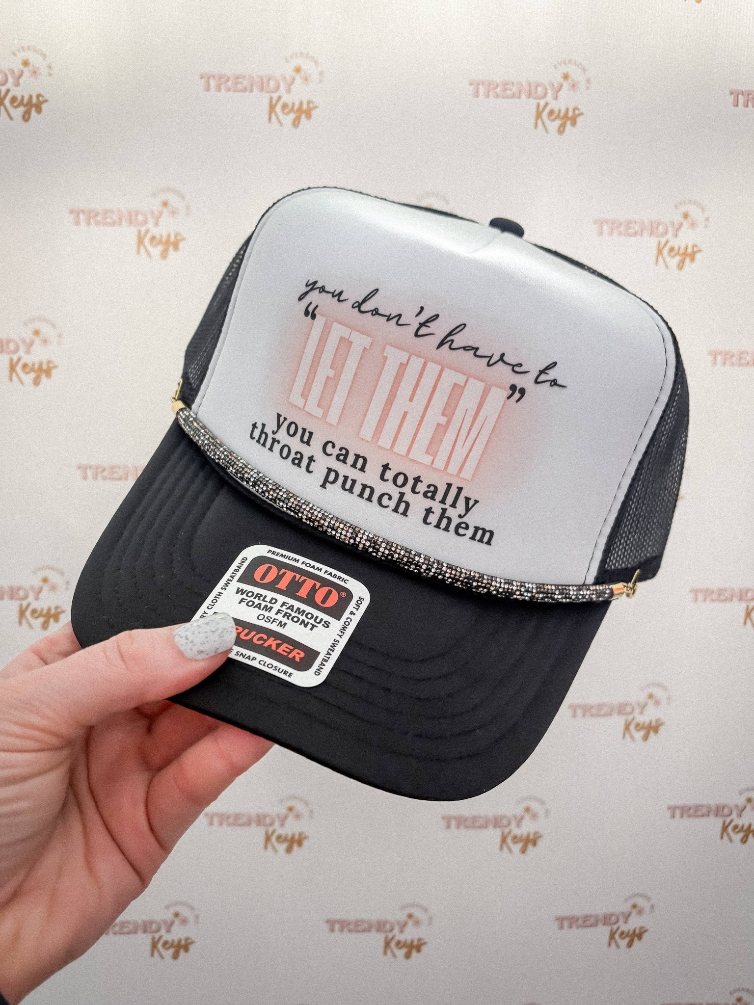 Let Them Trucker Hat - UnLaced Boutique