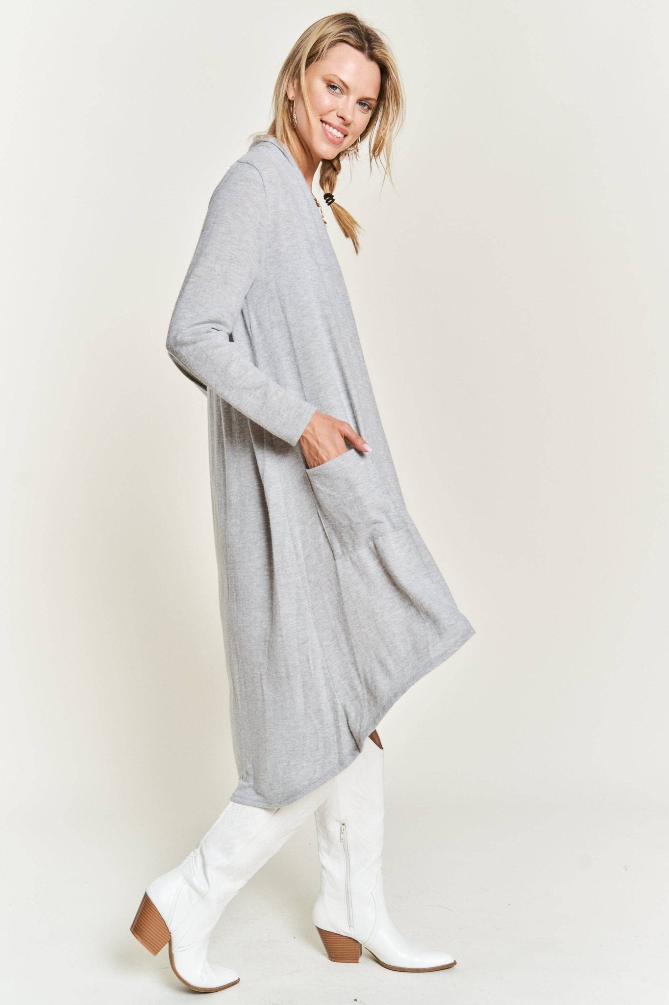 LONG BODY AND SLEEVE CARDIGAN - UnLaced Boutique