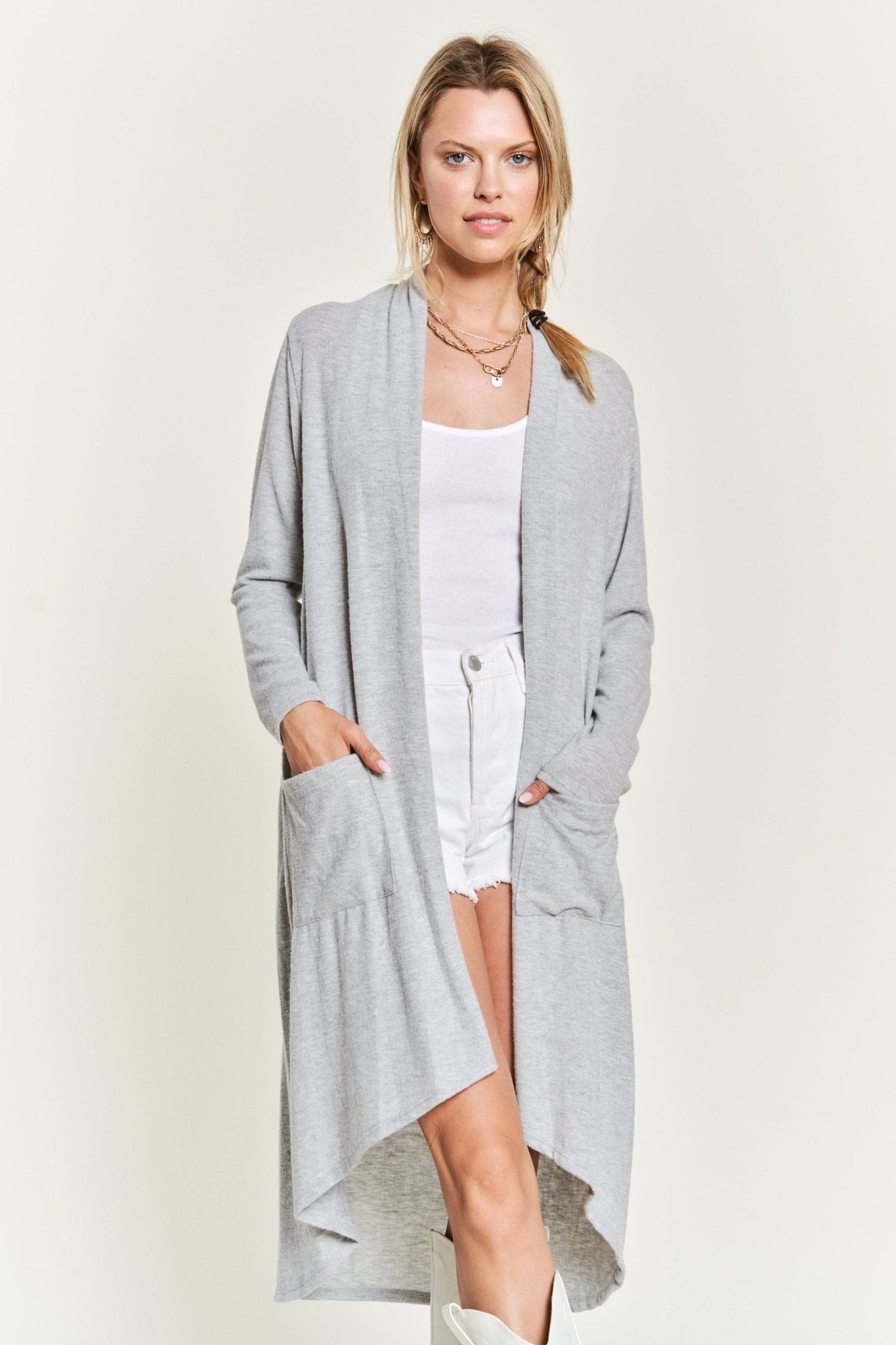LONG BODY AND SLEEVE CARDIGAN - UnLaced Boutique