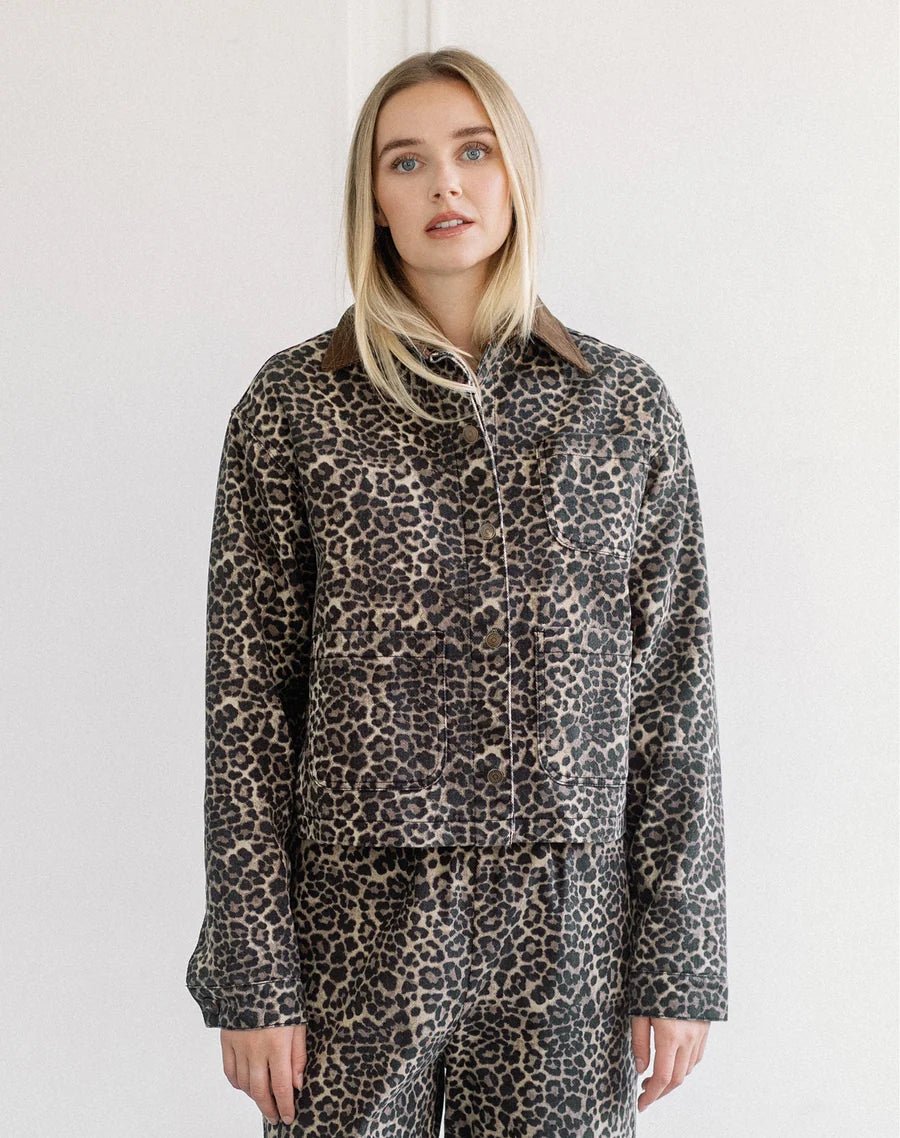 Magali Jacket - Leopard w/Brown - UnLaced Boutique
