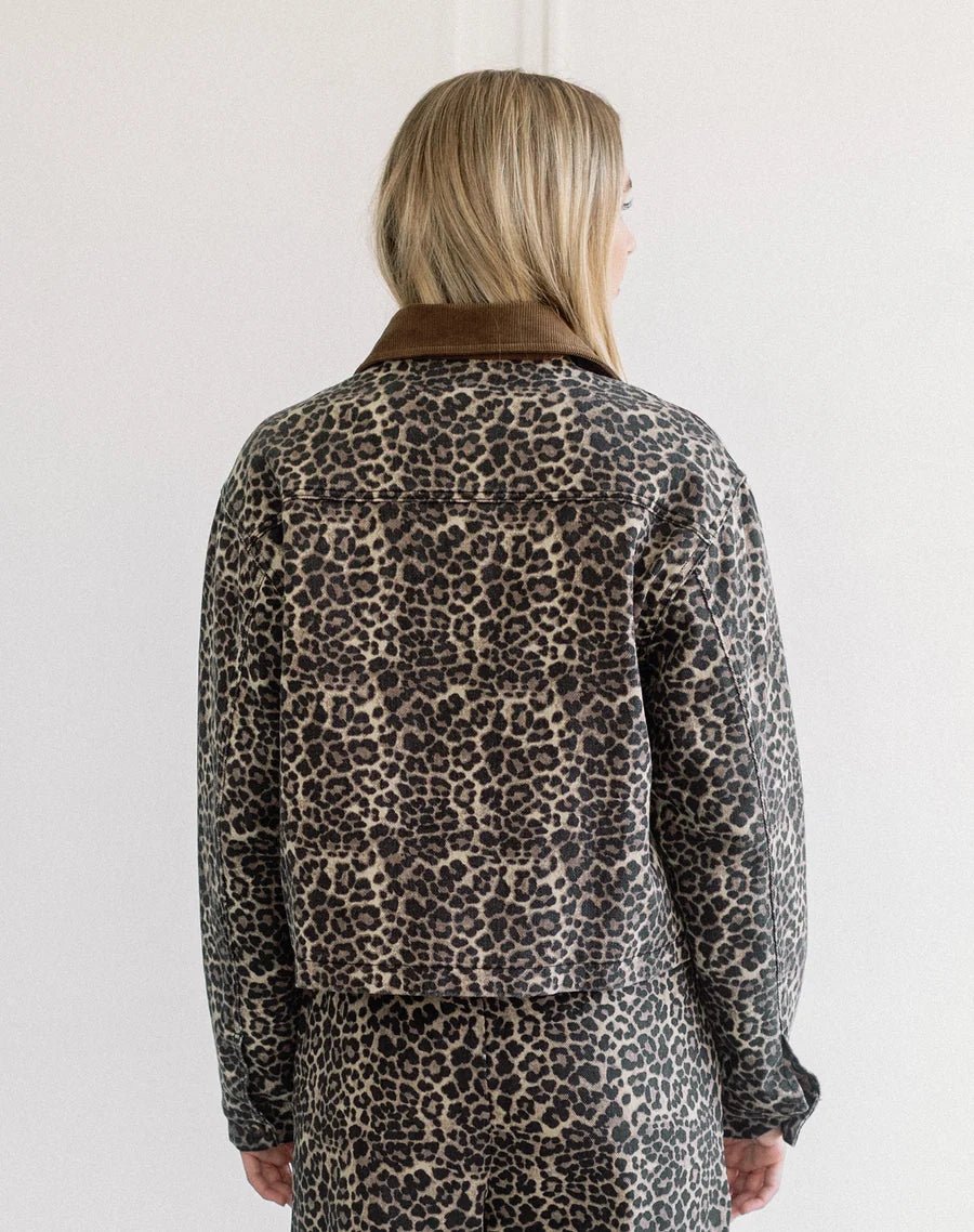 Magali Jacket - Leopard w/Brown - UnLaced Boutique