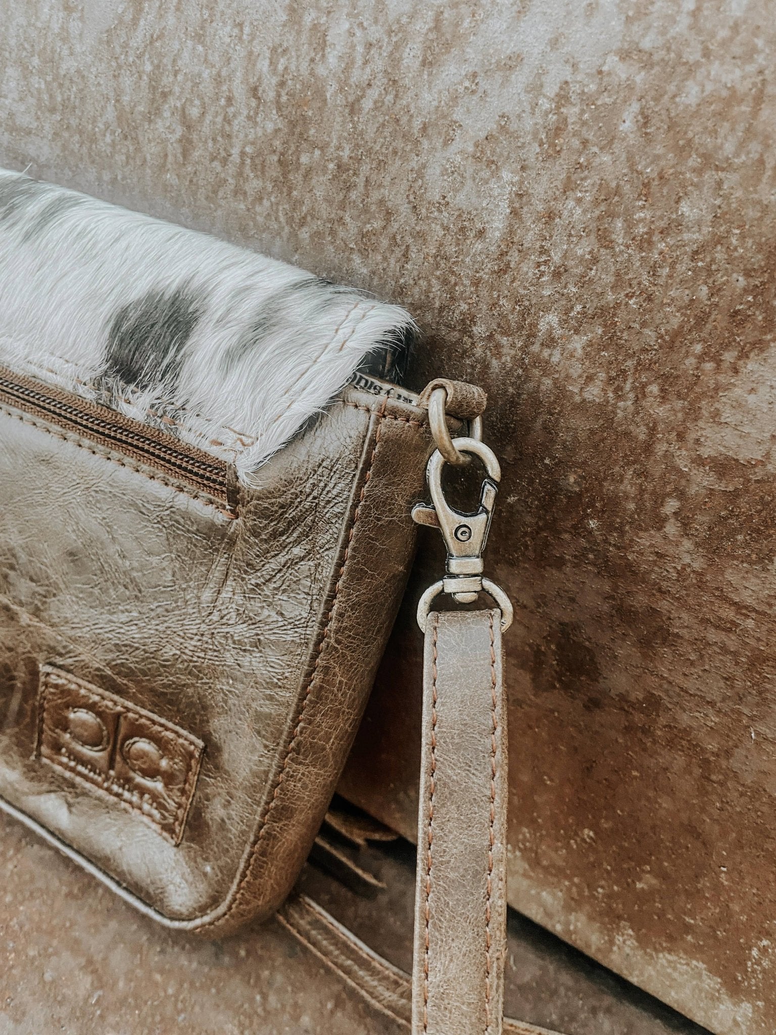 Maple Leather Cowhide Small Crossbody Purse - UnLaced Boutique