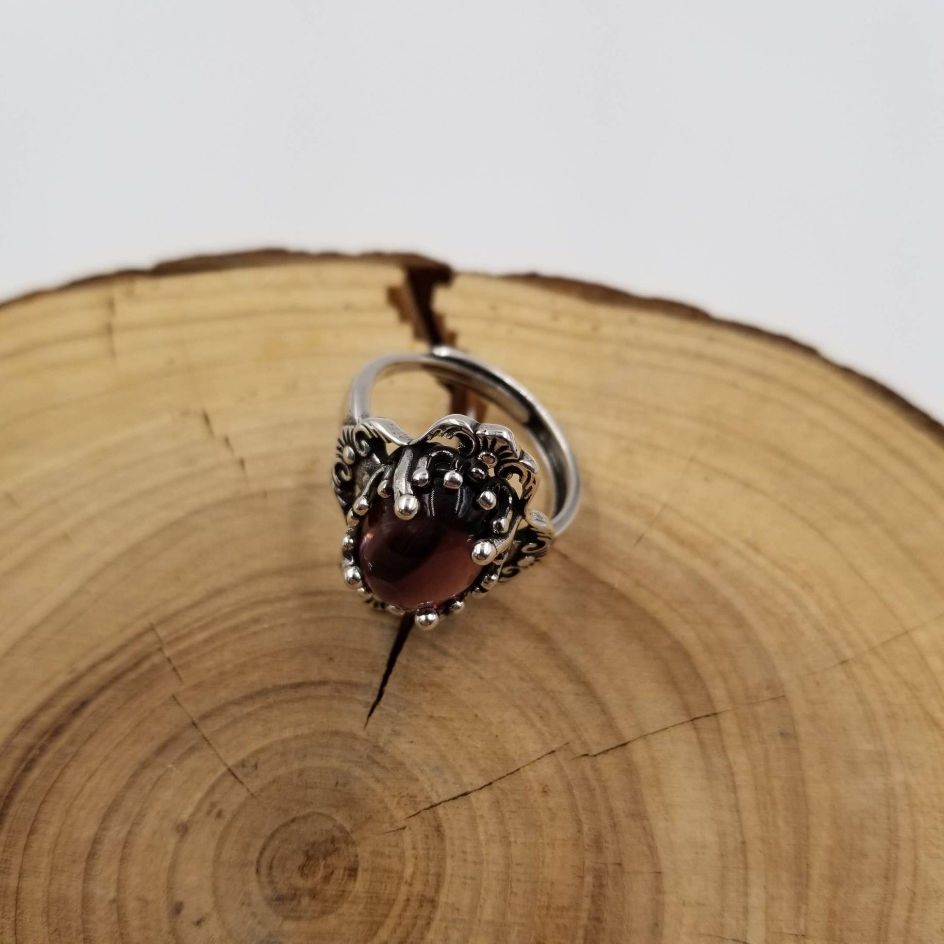 Natural Amethyst Nostalgic Boho Ring - UnLaced Boutique