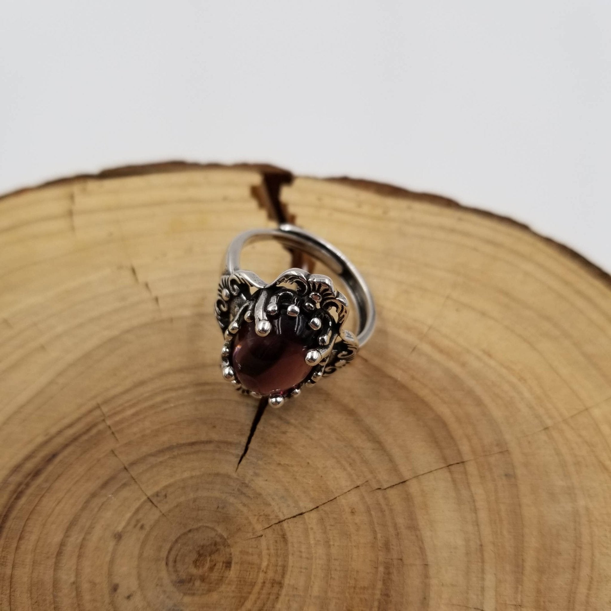Natural Amethyst Nostalgic Boho Ring - UnLaced Boutique