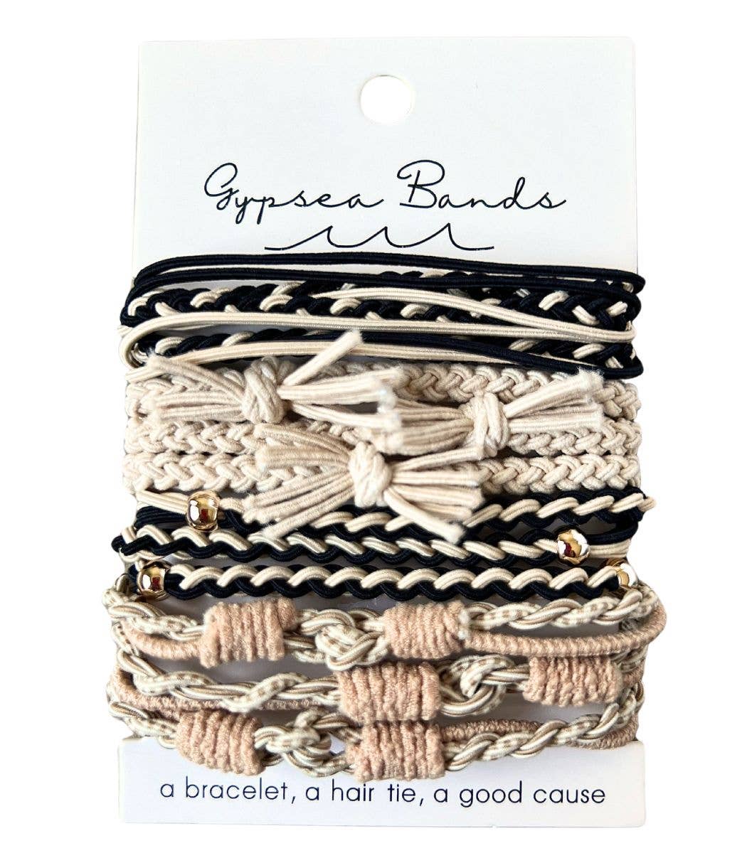 Neutral Mixed Hair Ties - UnLaced Boutique