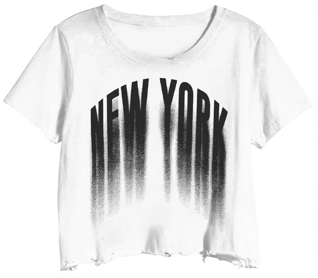 NEW YORK BLUR CROP - UnLaced Boutique