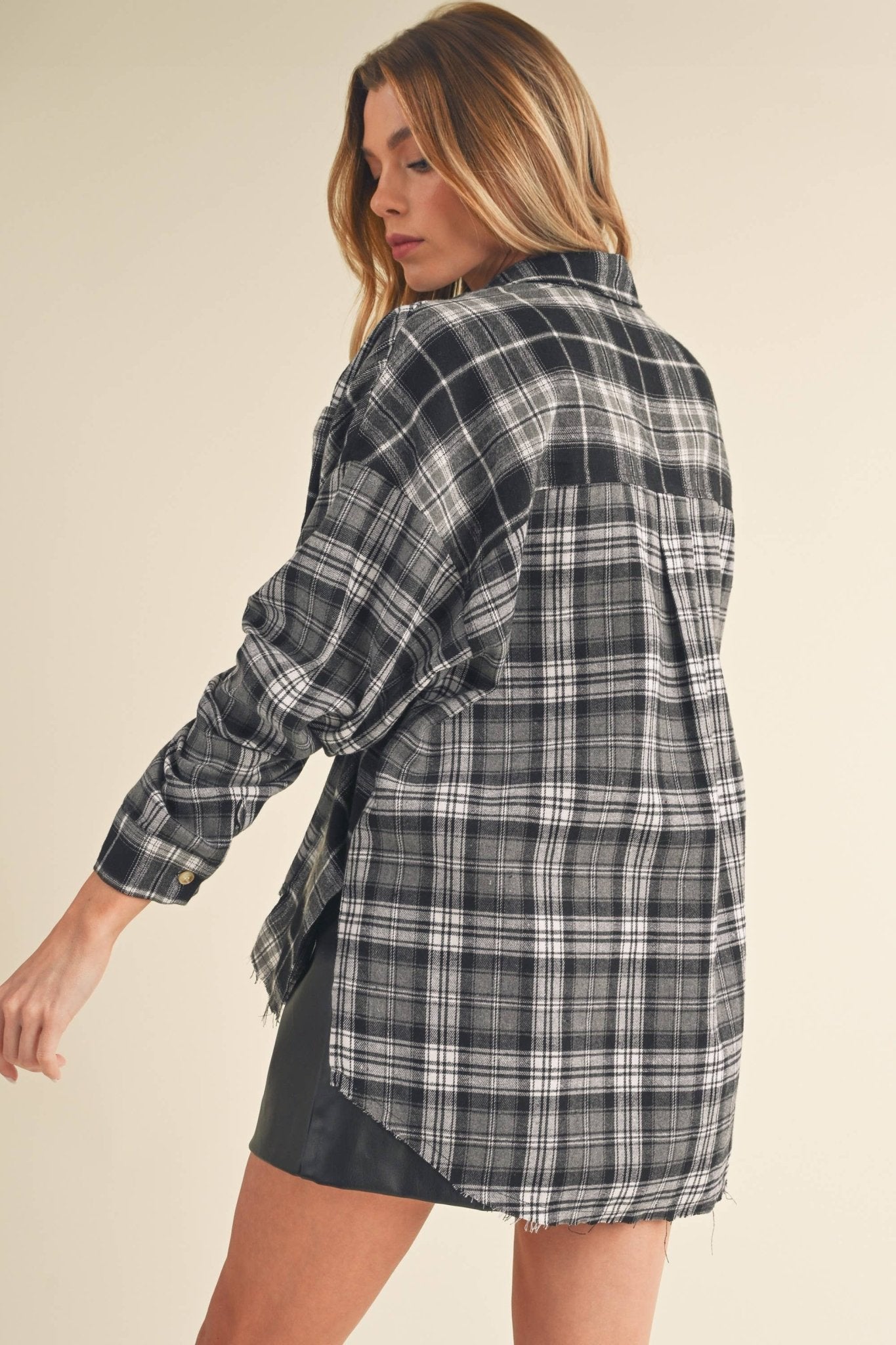 Noelle Flannel Shirt 2 - UnLaced Boutique