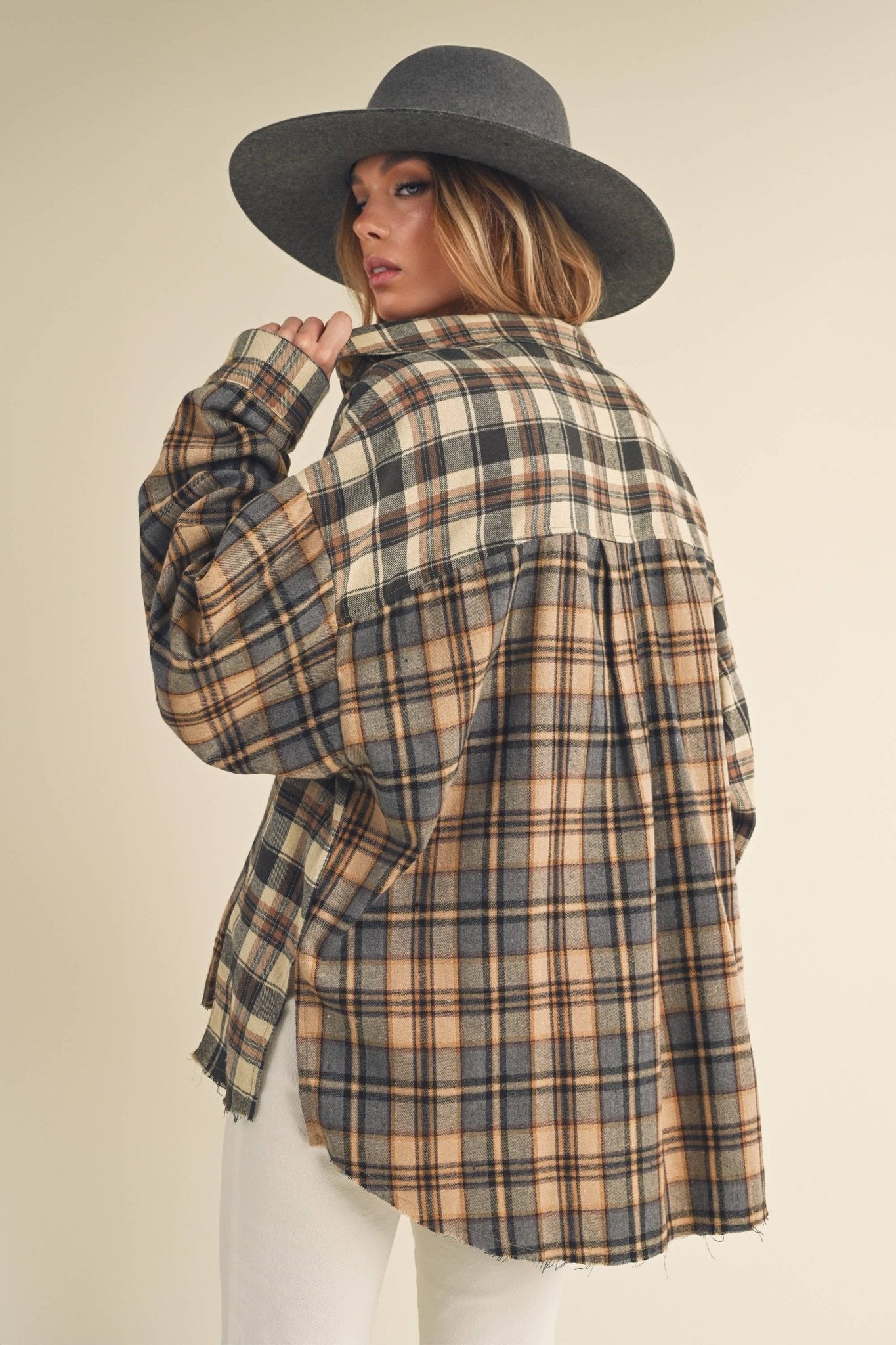 Noelle Flannel Shirt 2 - UnLaced Boutique