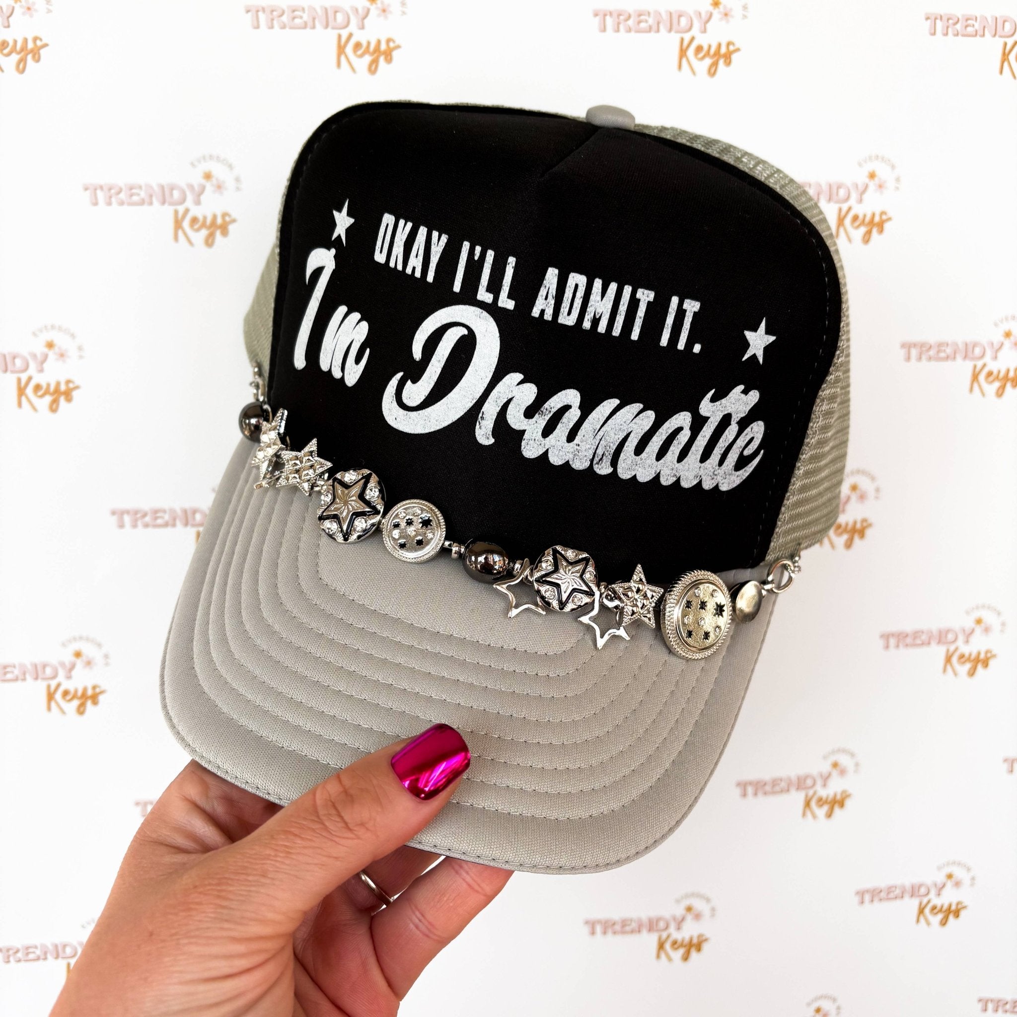 Okay I'll Admit It, I'm Dramatic Trucker Hat - UnLaced Boutique