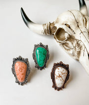 Oversized Western Navajo Statement Ring - UnLaced Boutique
