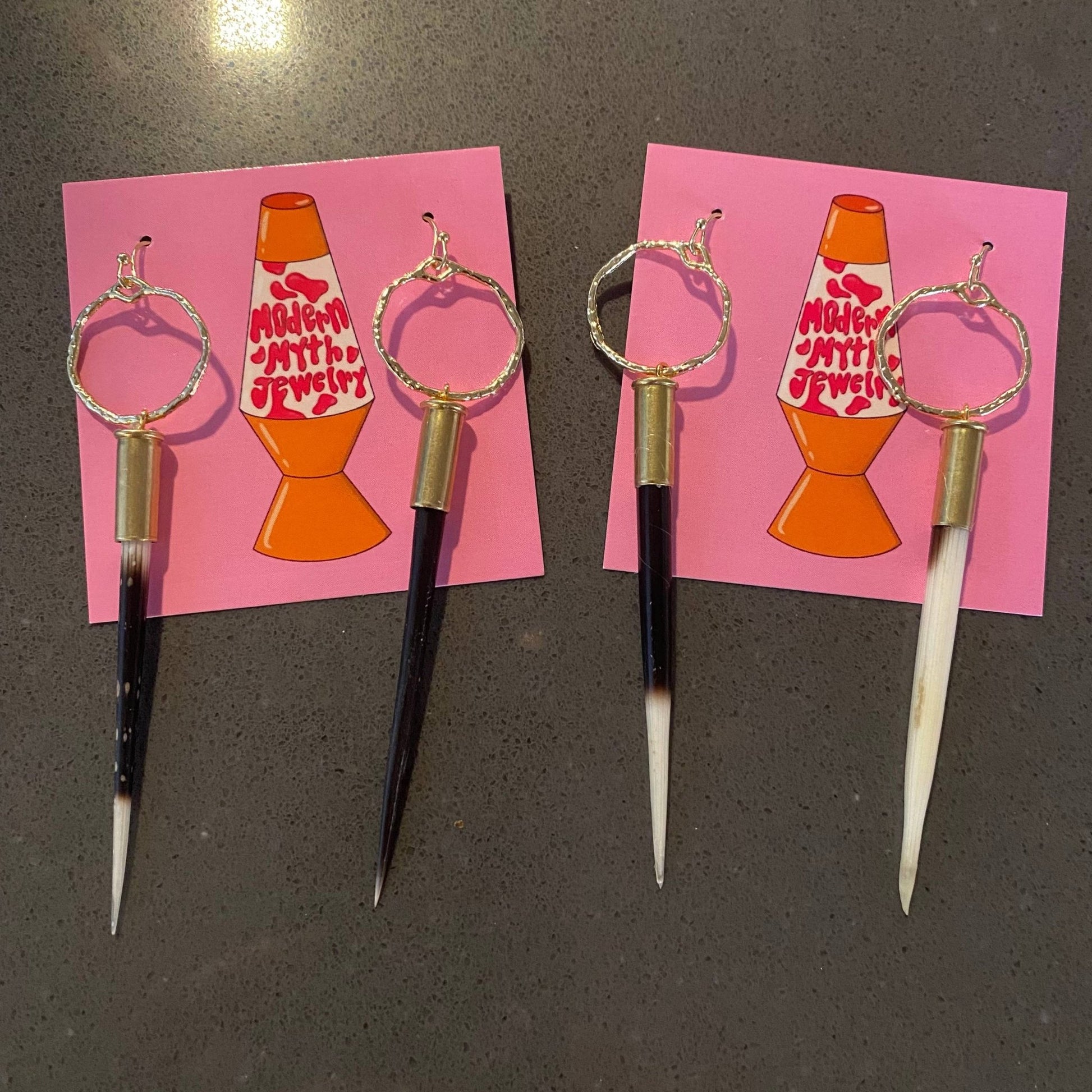 Porcupine earrings as seen on Lainey Wilson - UnLaced Boutique