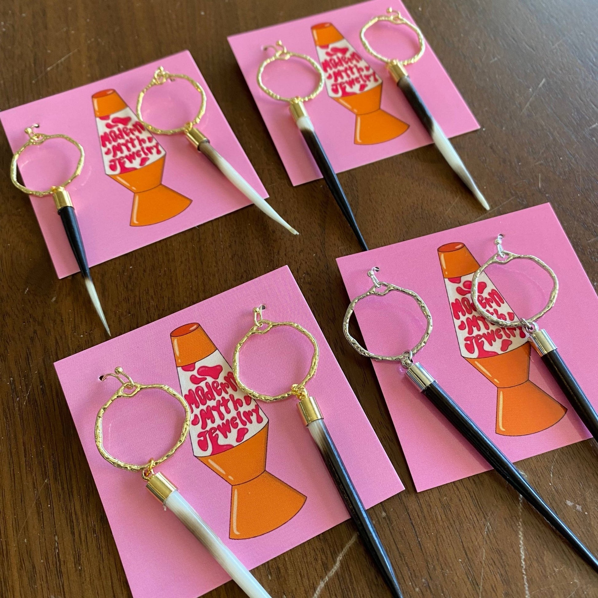 Porcupine earrings as seen on Lainey Wilson - UnLaced Boutique