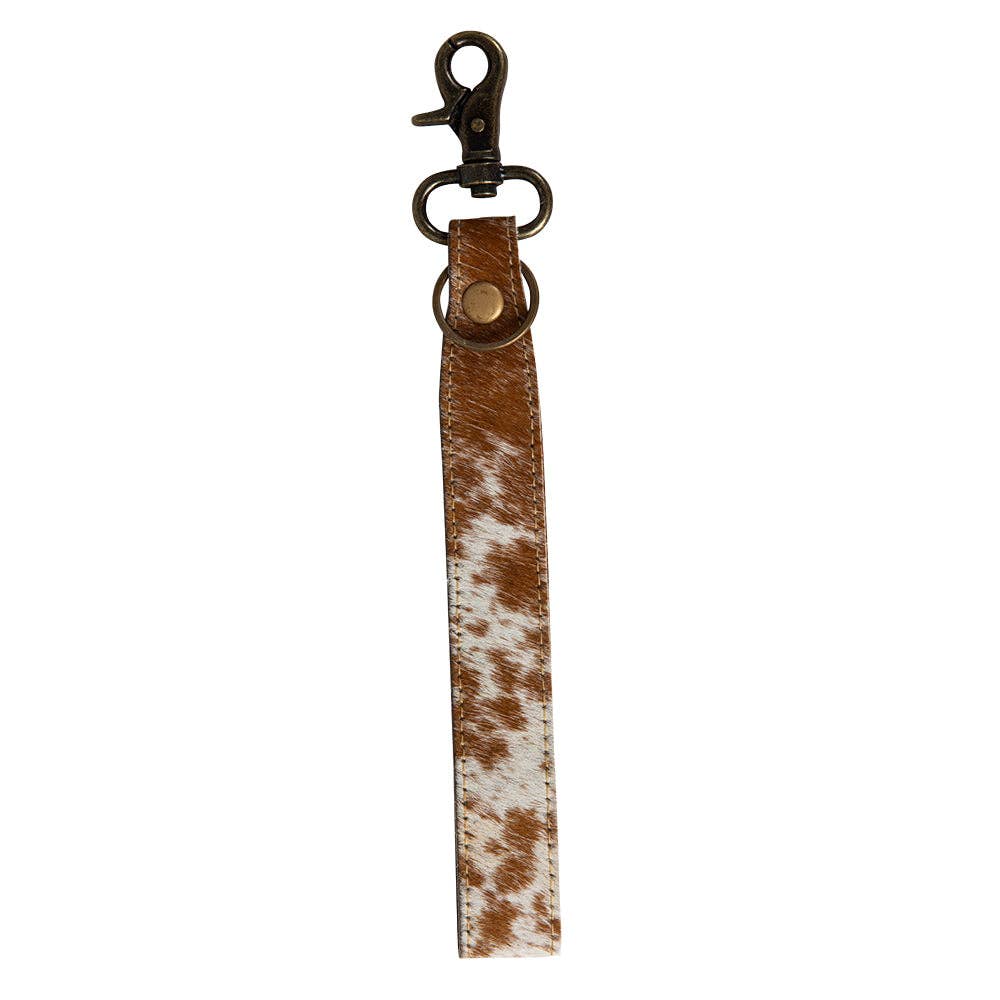 Quiet Sundown Hairon Hide Key Fob - UnLaced Boutique