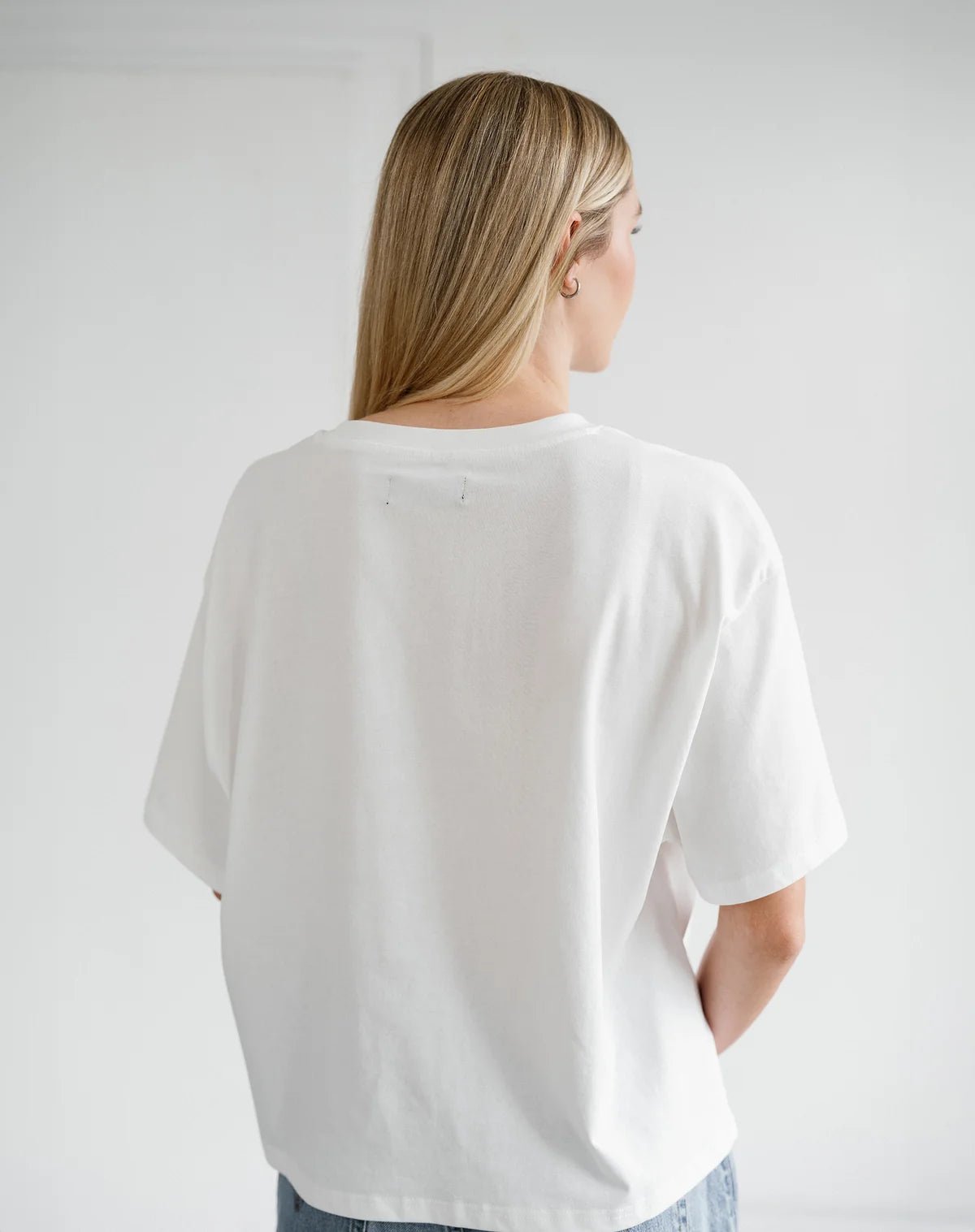 "Rodeo Sweetheart" Boxy Tee - White - UnLaced Boutique