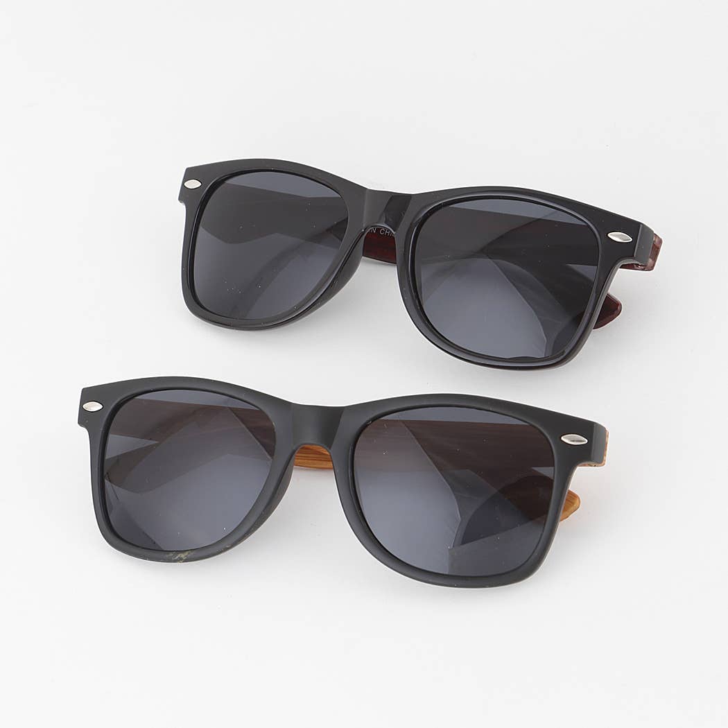 Rustic Wood Sunglasses - UnLaced Boutique
