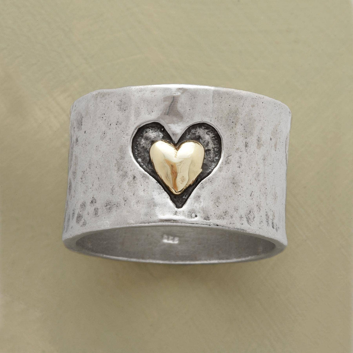Simple Engraved Double Heart Ring - UnLaced Boutique