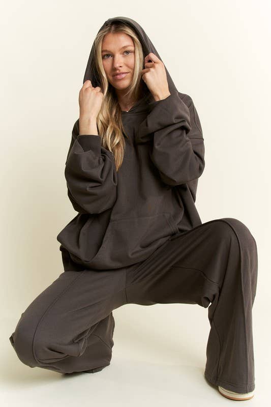 SOLID COTTON BRUSHED SET - UnLaced Boutique