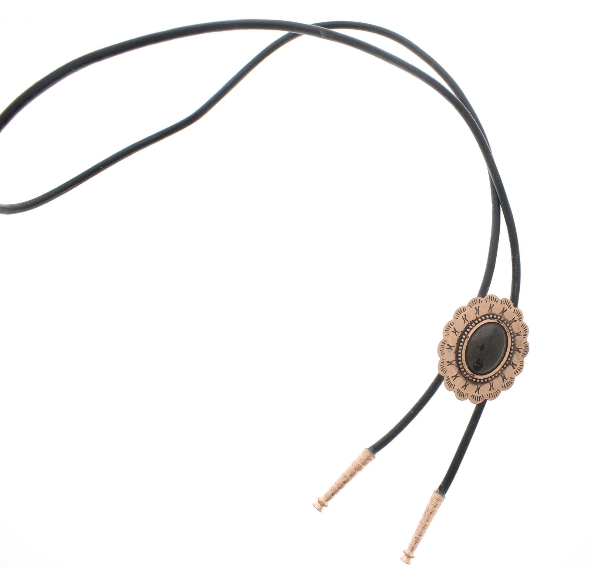 Southwestern Copper Concho Bolo Tie - UnLaced Boutique